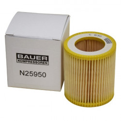 Filtre à air N25950 BAUER - Compresseurs CAPITANO et MARINER