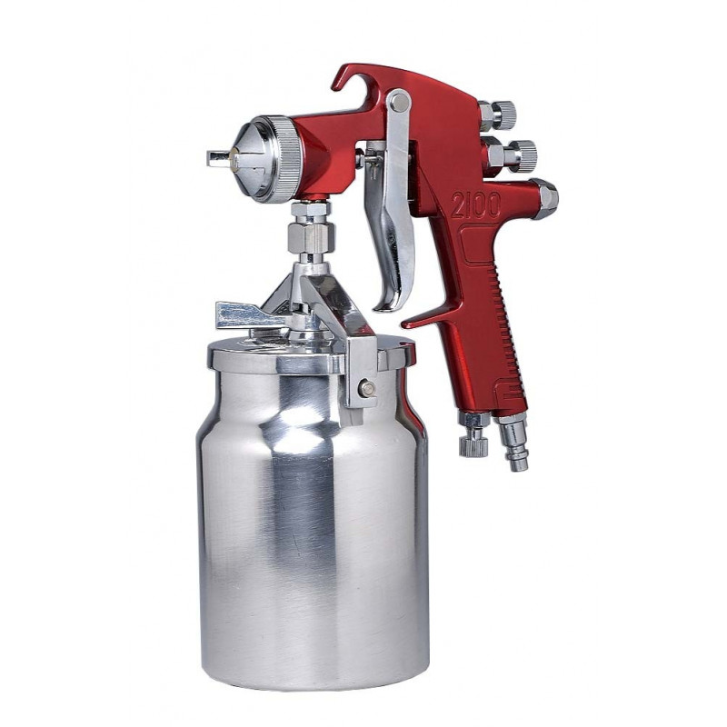 Pistolet siphon 1L étrier - diam. 1.8 - 3 réglages - PRODIF 535R Pistolet siphon 1L étrier - diam. 1.8 - 3 réglages - PRODIF 535R