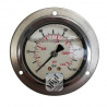 Manomètre Bauer 0-100 bar PA Ø63mm à collerette / glycérine - N1271