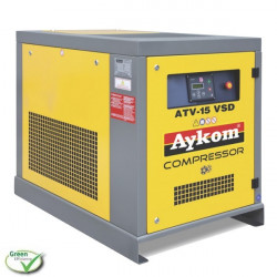 Compresseur à vis vitesse variable 15kW/20CV - Compresseur Aykom