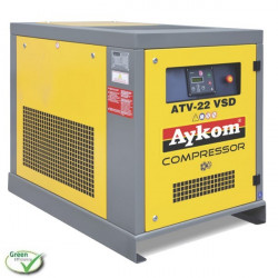 Compresseur à vis vitesse variable 22kW/30CV - Aykom