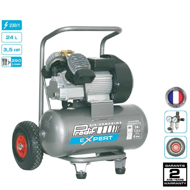 Compresseur d'air - Prodif - 50 L - 3.5 CV