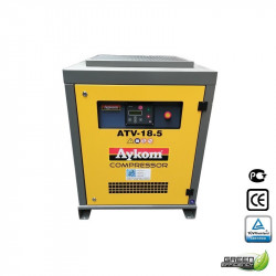 Compresseur à vis 25CV 198 m³/h à 7.5 bars AYKOM - Compresseurs à vis