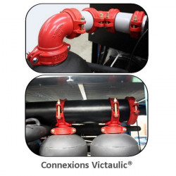 Compresseur 10CV sur cuve 530L avec sécheur - Vitesse fixe