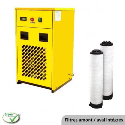 Compresseur 30CV sur cuve 750L avec sécheur - Vitesse fixe