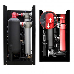 Compresseur 30CV sur cuve 750L avec sécheur - Vitesse fixe