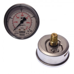 Manomètre 0-400 PA diam. 63 avec glycérine N22330