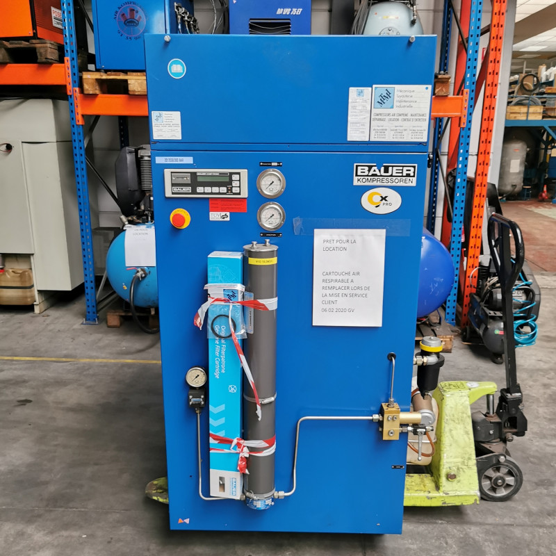 Occasion Compresseur Bauer V10H 16 M³/H 350B