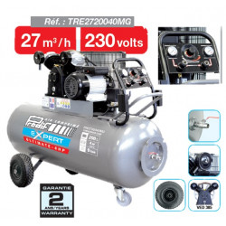 Compresseur à pistons 200L 4cv 9 bars Prodif TRE2720040MG