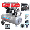 Compresseur à pistons 200L 4cv 9 bars Prodif TRE2720040MG