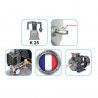 Compresseur à piston sur châssis 5.5cv 11 bars 400V Prodif FC035011200